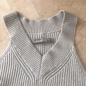All Saints sleeveless sweater
